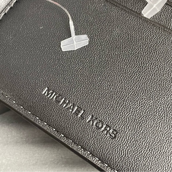Michael Kors JetSet Mens Slim Billfold Wallet Black NIB 6 Card Slots Luxury Gift - Picture 11 of 16